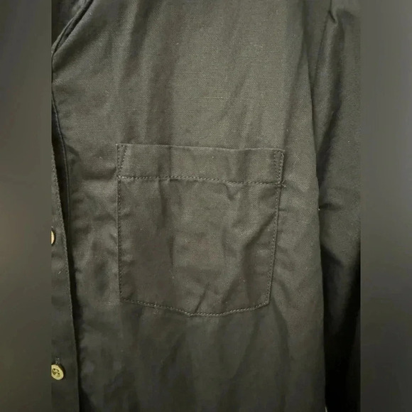 Tommy Bahama Tie Front Button Down Linen Blend Short Sleeve Shirt Size S - Picture 2 of 12